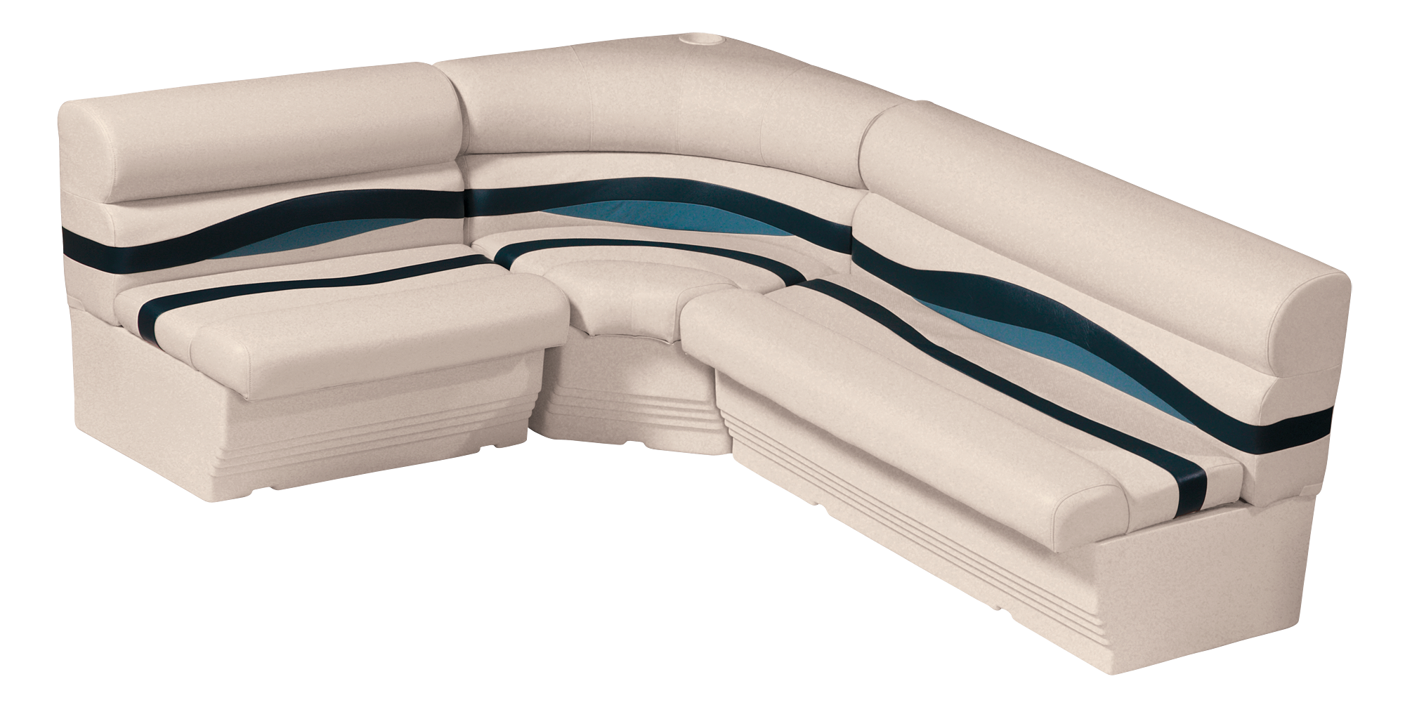 Wise 1100 Series Premier Pontoon Furniture 81/2' Wide Boat Rear